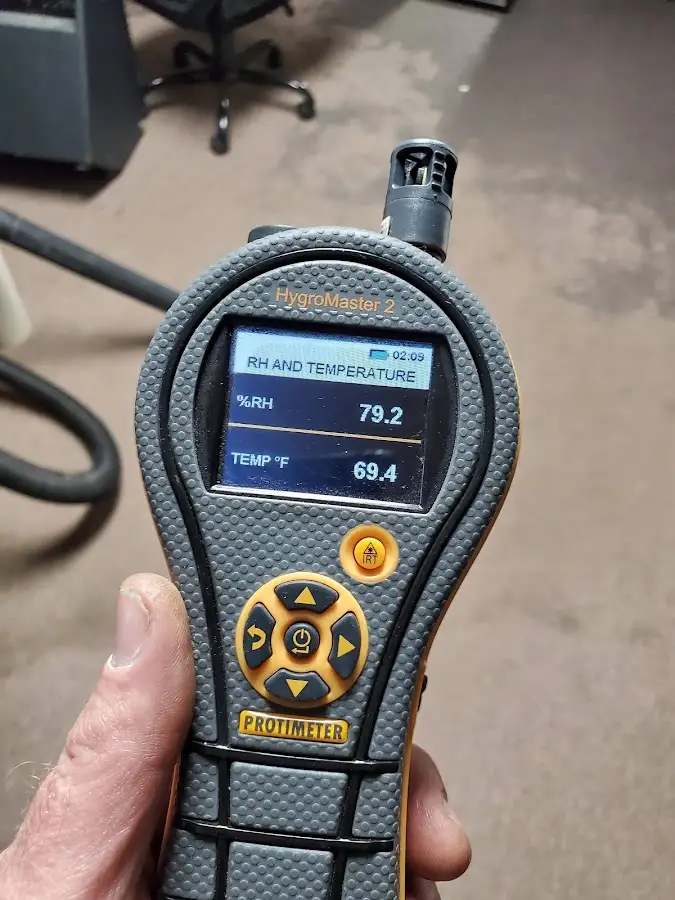Moisture meter humidity assessment for Mold Remediation & Removal in Poinciana